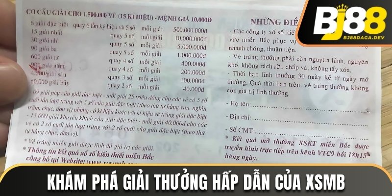Mấy Giờ Xổ Số Miền Bắc - Nắm Chắc Về Khung Giờ Quay Thưởng 4 Khám phá giải thưởng hấp dẫn của XSMB